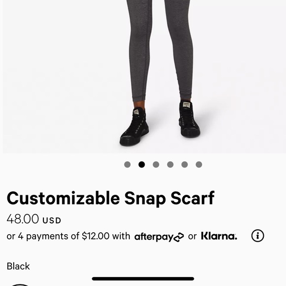 Brand new Lululemon customizable scarf! - Picture 9 of 9